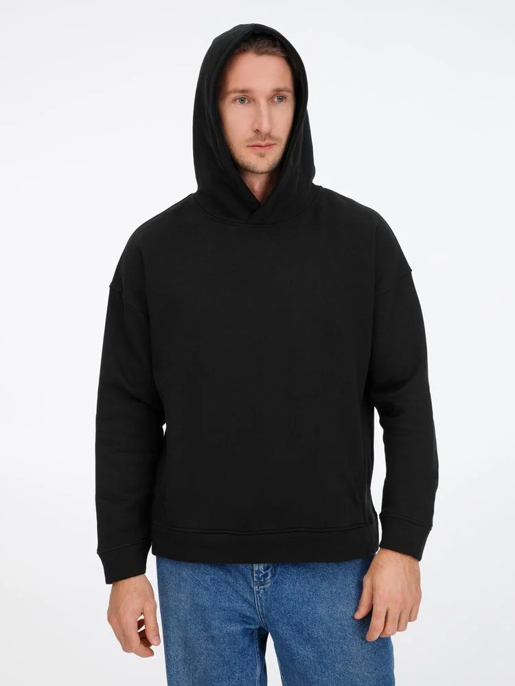 Худи оверсайз унисекс Tolla черное - фото 13