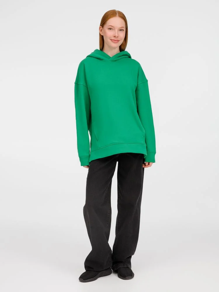 Худи оверсайз унисекс Tolla зеленое - фото 14