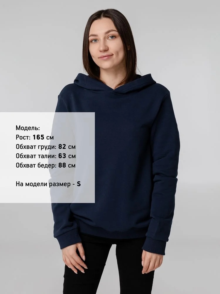 Худи Barta темно-синее - фото 9