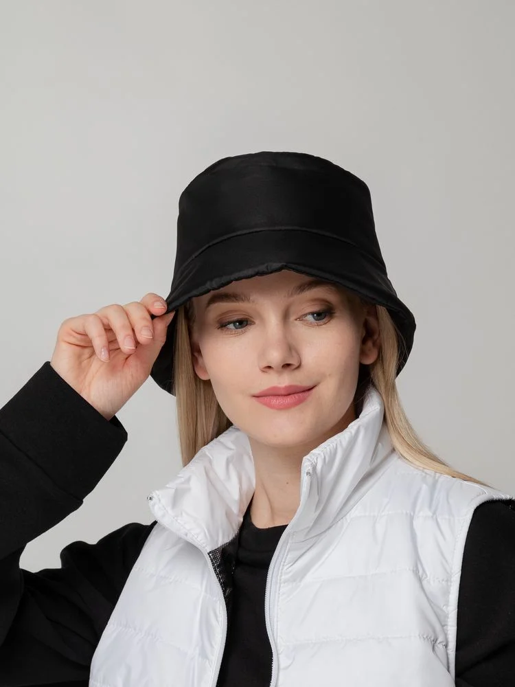 Панама утепленная Shelter, черная - фото 4