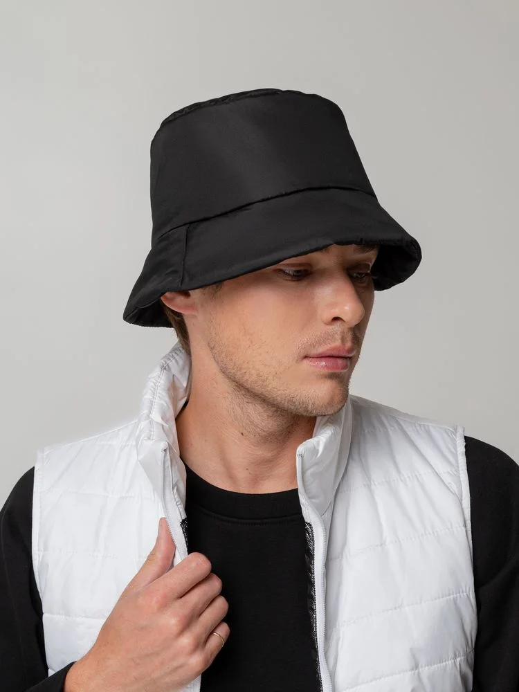 Панама утепленная Shelter, черная - фото 6