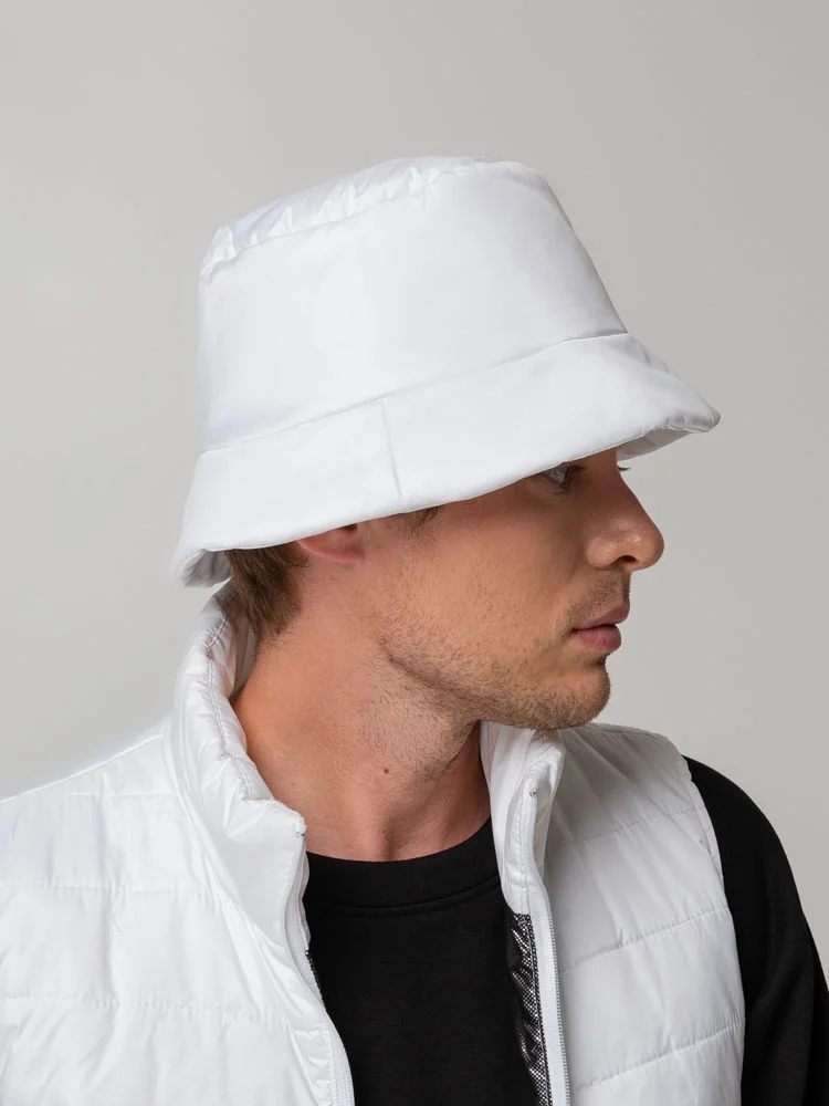 Панама утепленная Shelter, белая - фото 6