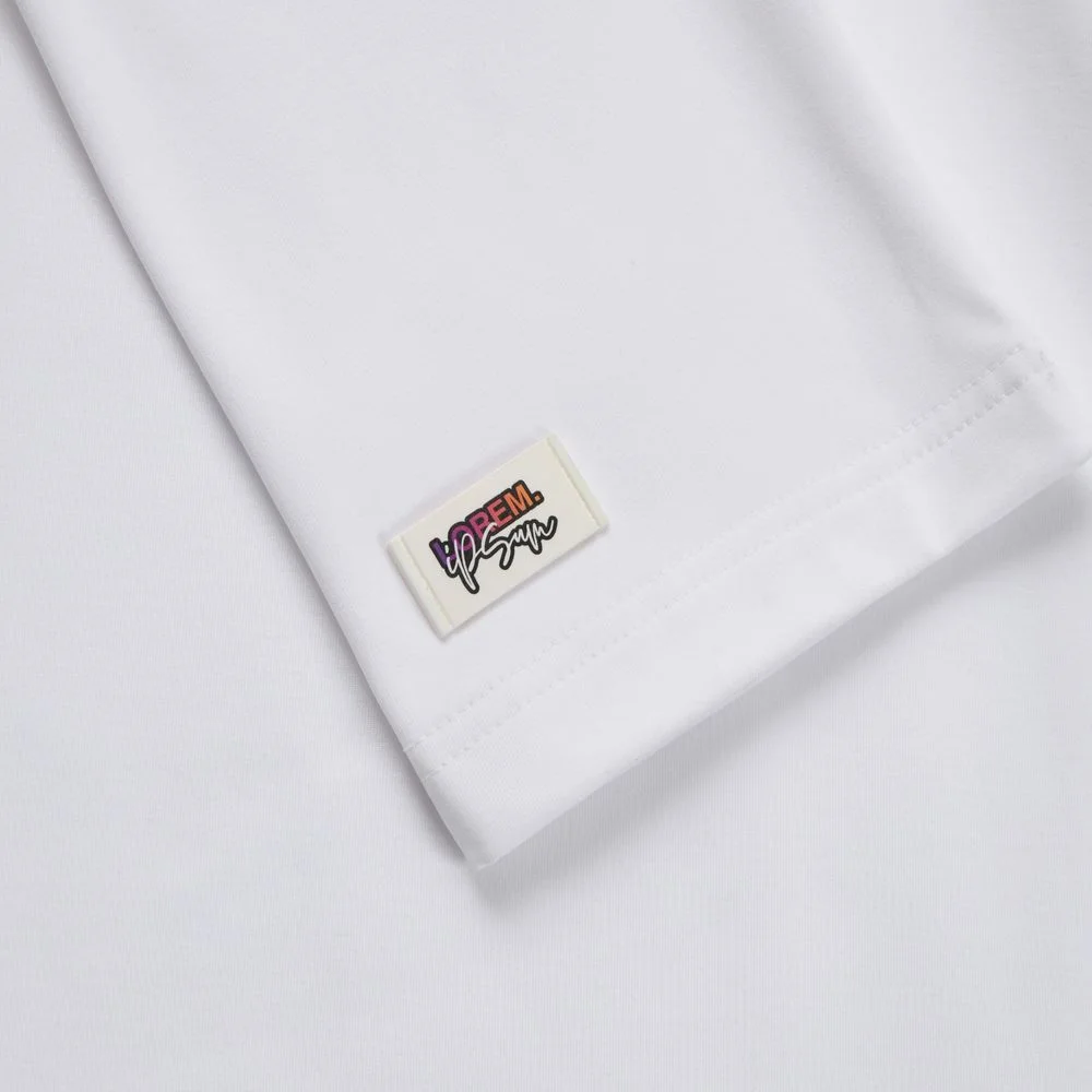 Лейбл из ПВХ Dzeta XS белый - фото 4