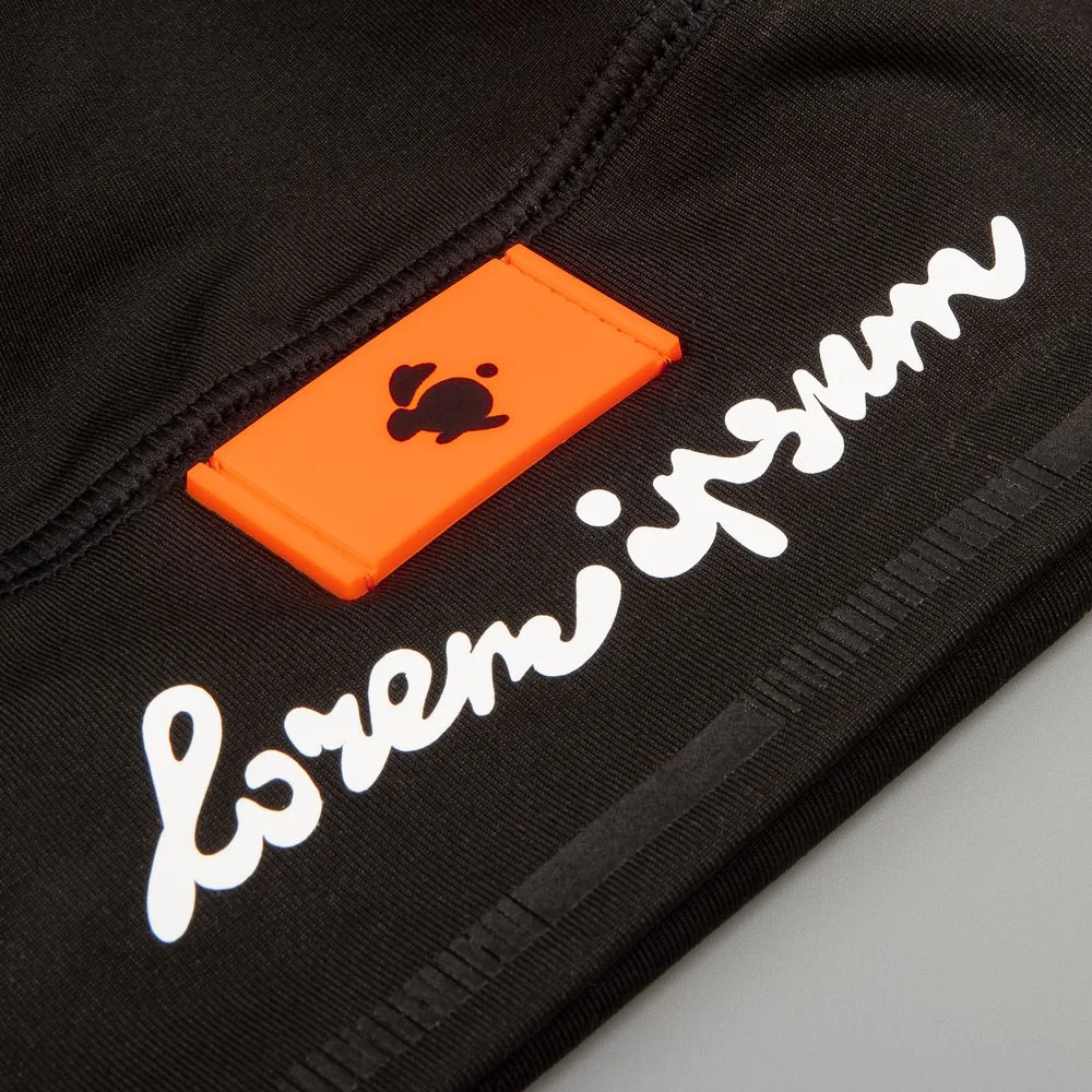 Лейбл из ПВХ Dzeta XS оранжевый неон - фото 4