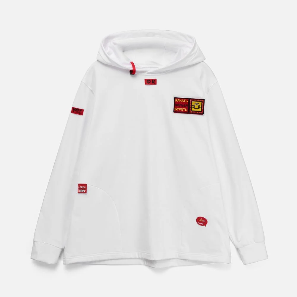 Лейбл из ПВХ Dzeta XS красный - фото 3