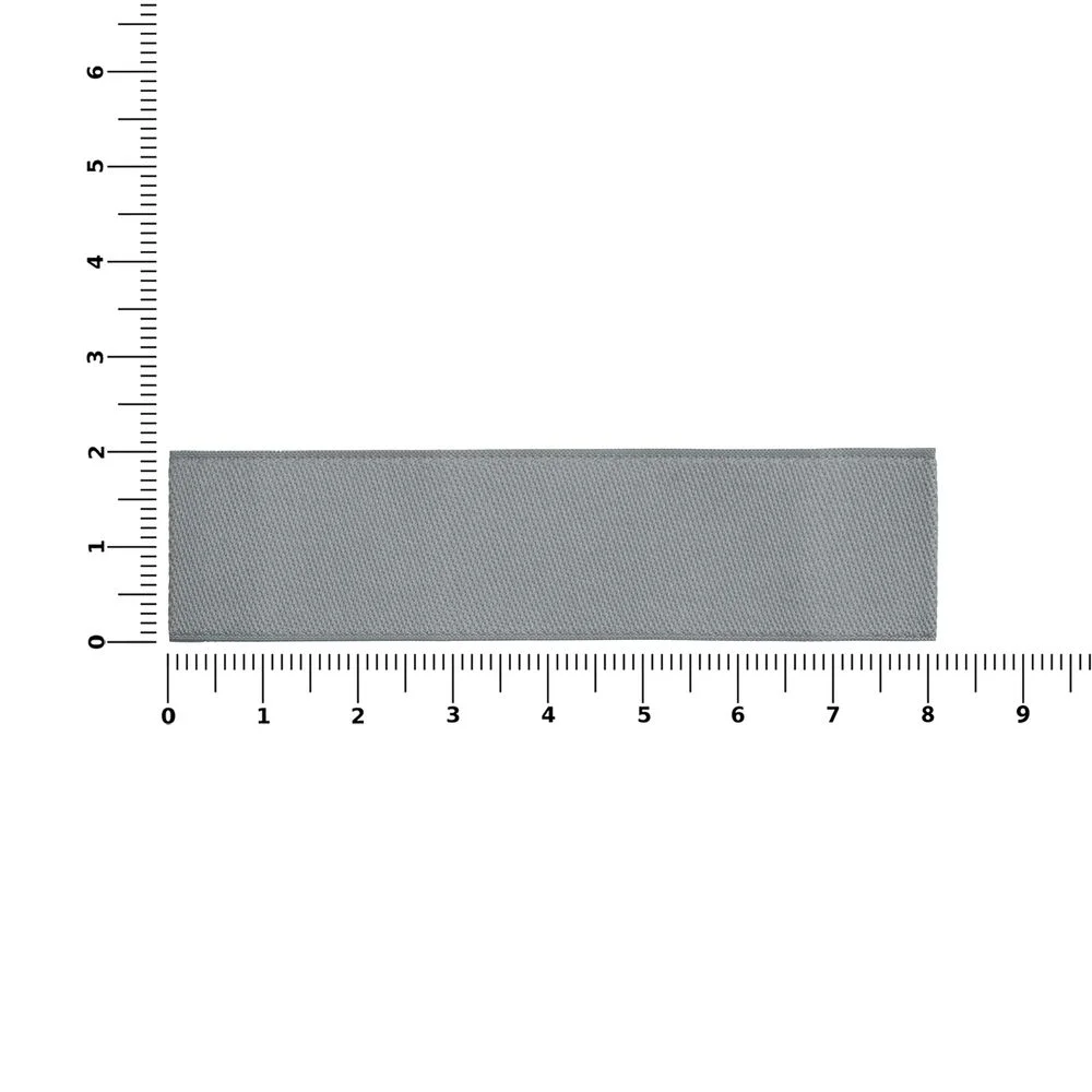 Лейбл тканевый Epsilon S серый - фото 3