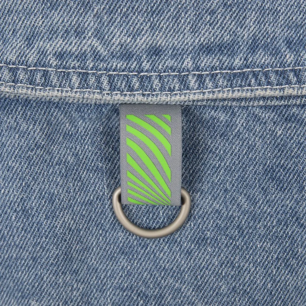 Лейбл тканевый Epsilon S серый - фото 5