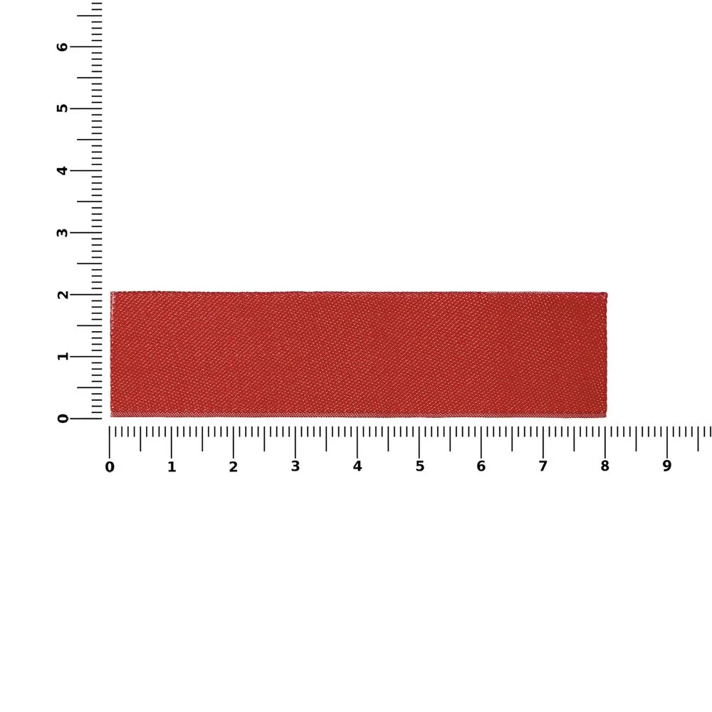 Лейбл тканевый Epsilon S красный - фото 3