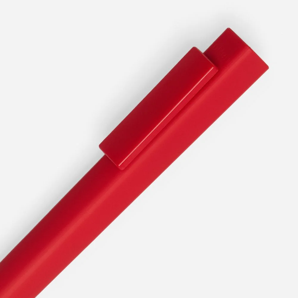 Ручка шариковая Swiper SQ Soft Touch красная - фото 3