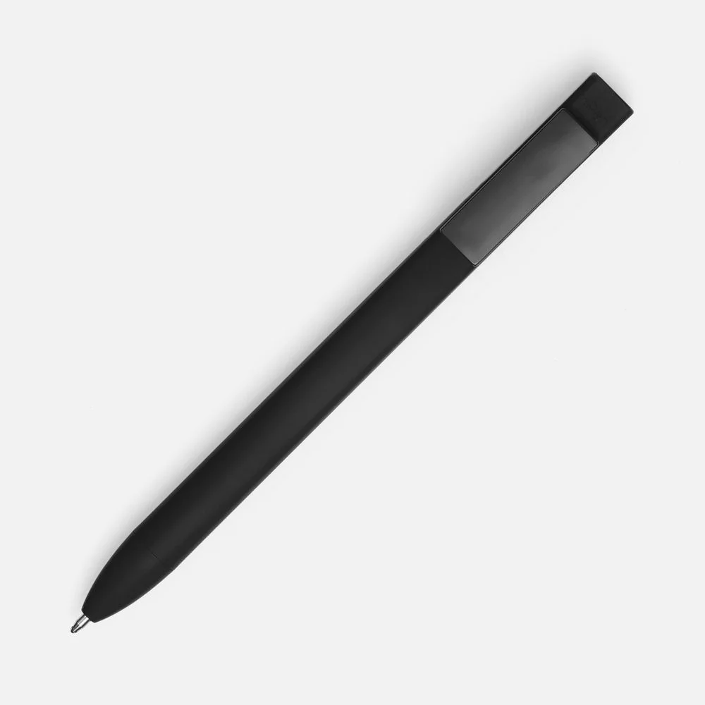 Ручка шариковая Swiper SQ Soft Touch черная - фото 2