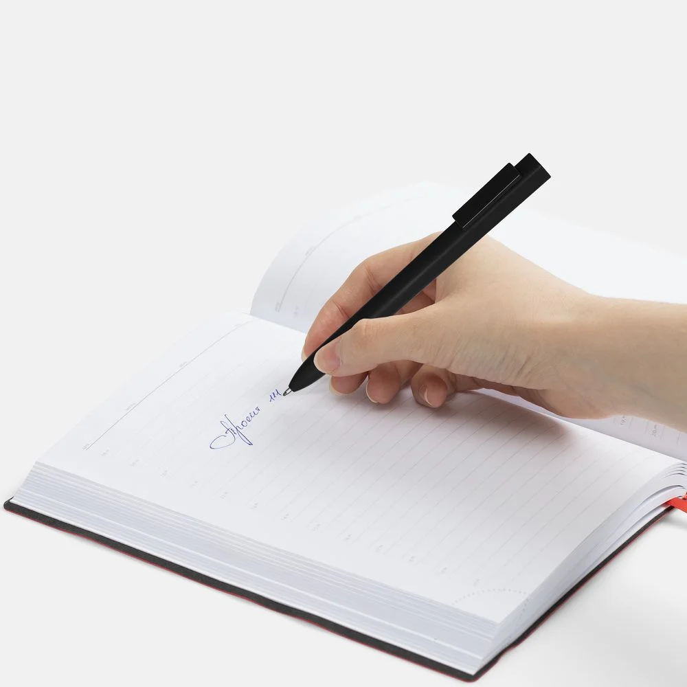 Ручка шариковая Swiper SQ Soft Touch черная - фото 4