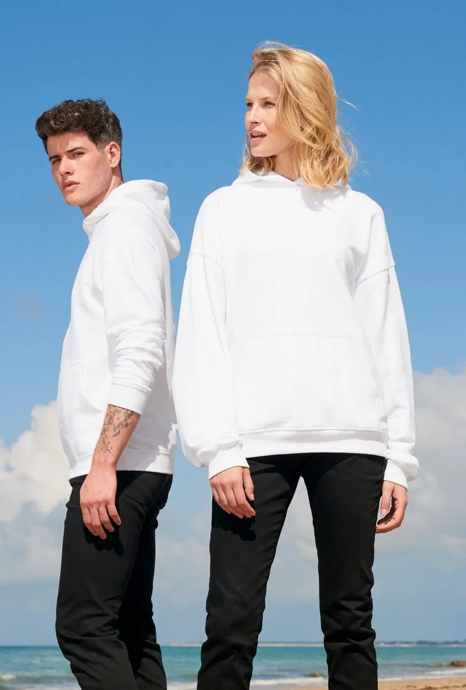 Худи унисекс Connor, темно-серое (графит) - фото 4