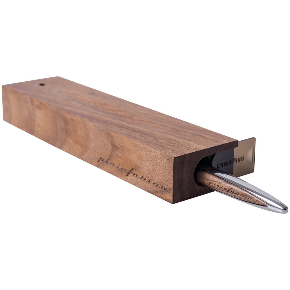 Шариковая ручка Cambiano Shiny Chrome Walnut - фото 4