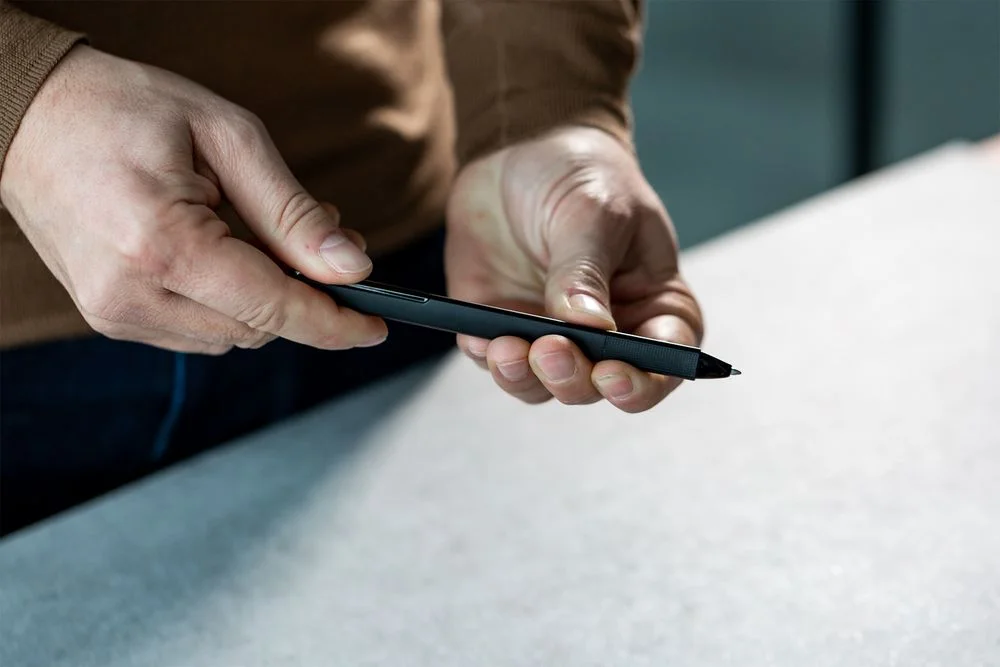 Ручка шариковая PF One черная - фото 5