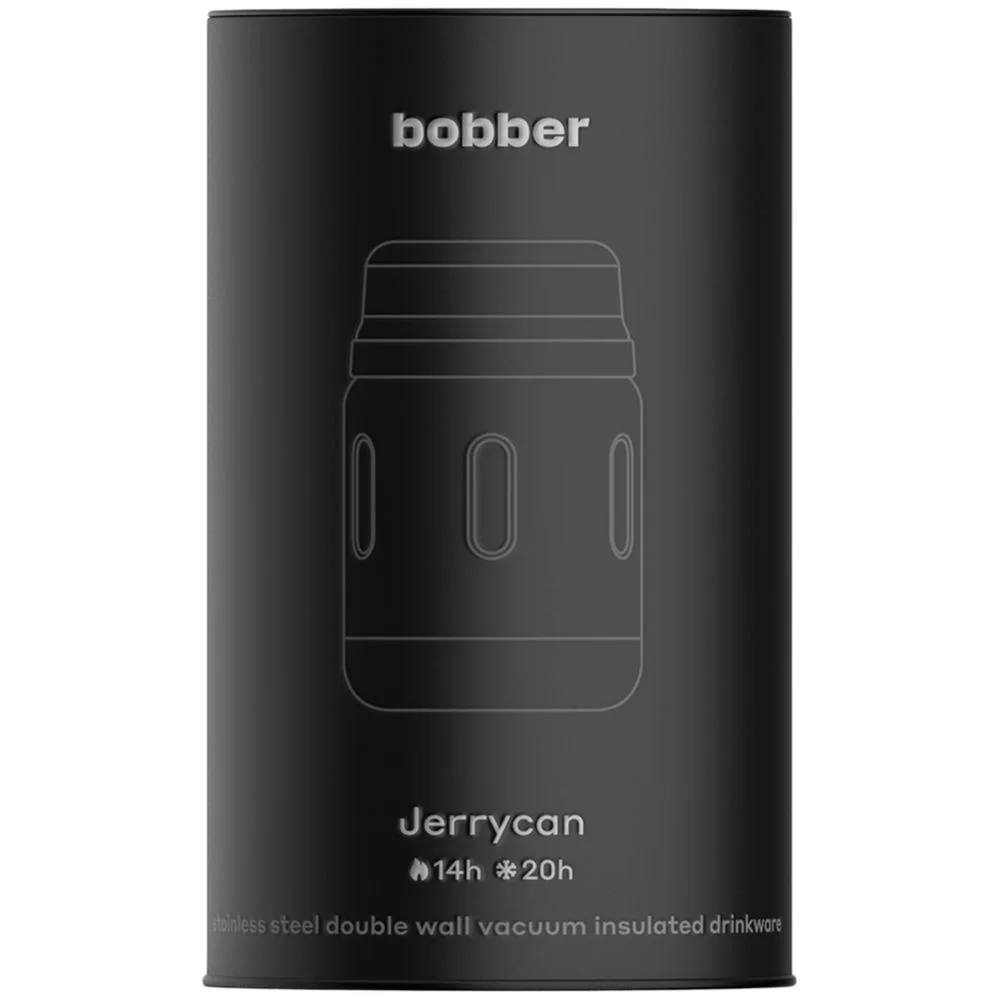 Термос для еды Jerrycan 700 вакуумный стальной матовый - фото 6