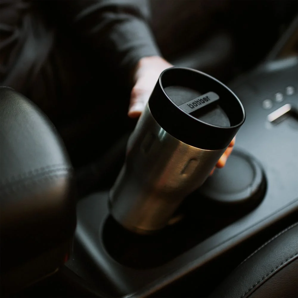 Термостакан Tumbler 350 вакуумный стальной матовый - фото 7