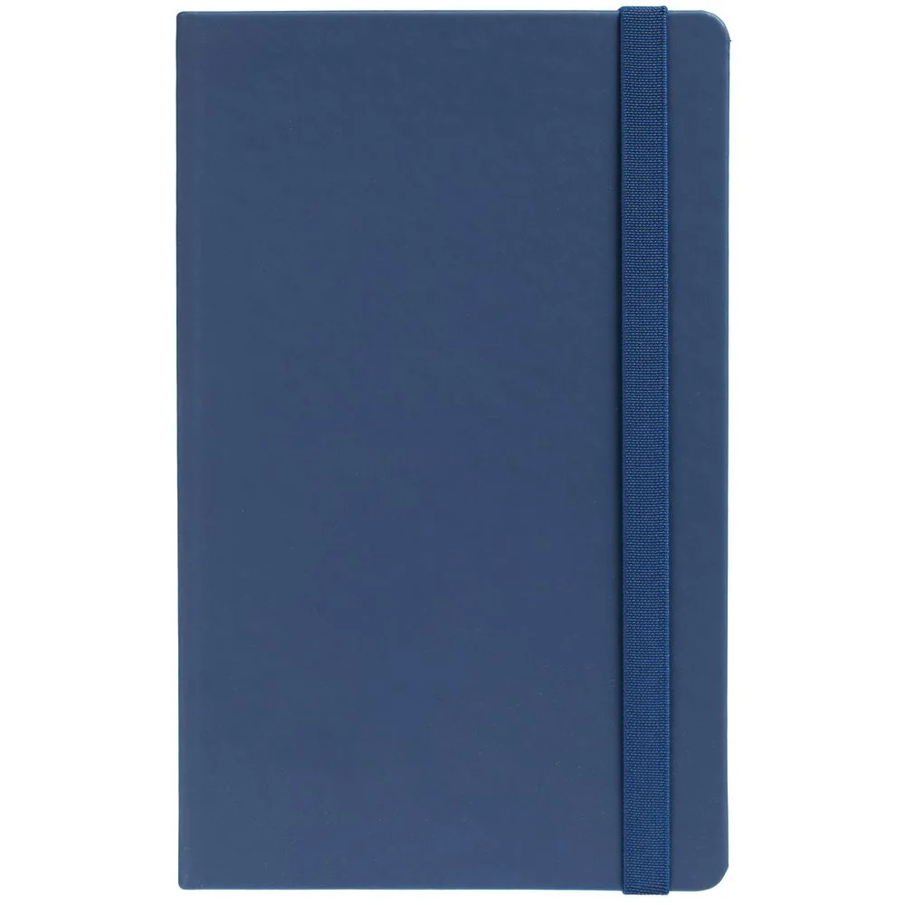 Блокнот Shall, в линейку, синий - фото 3