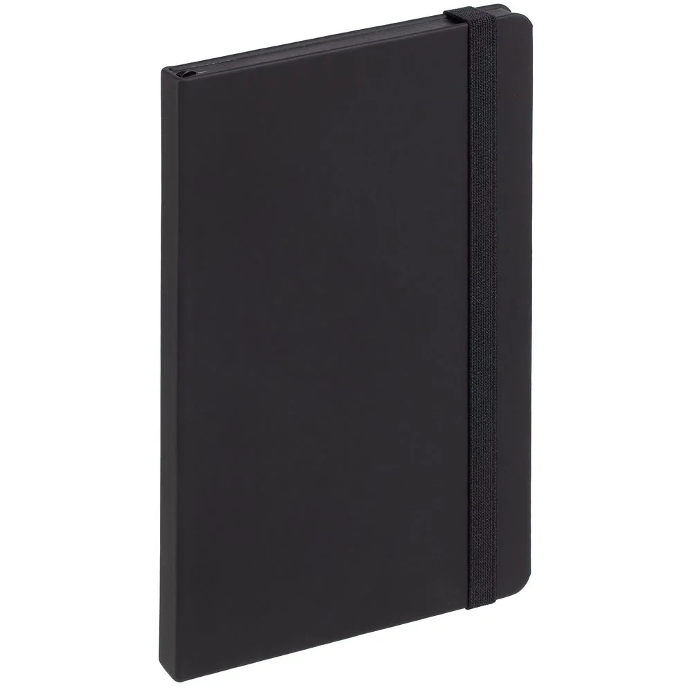 Блокнот Shall, в линейку, черный - фото 2