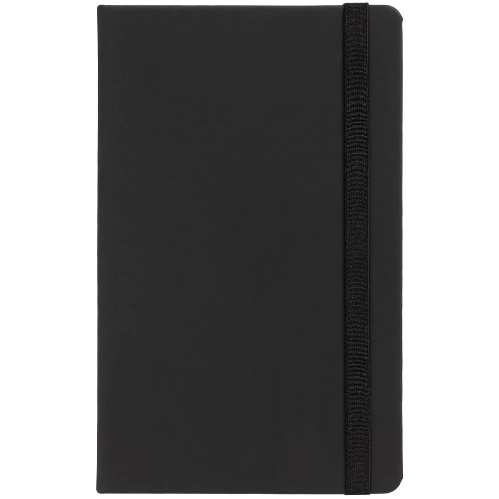 Блокнот Shall, в линейку, черный - фото 3