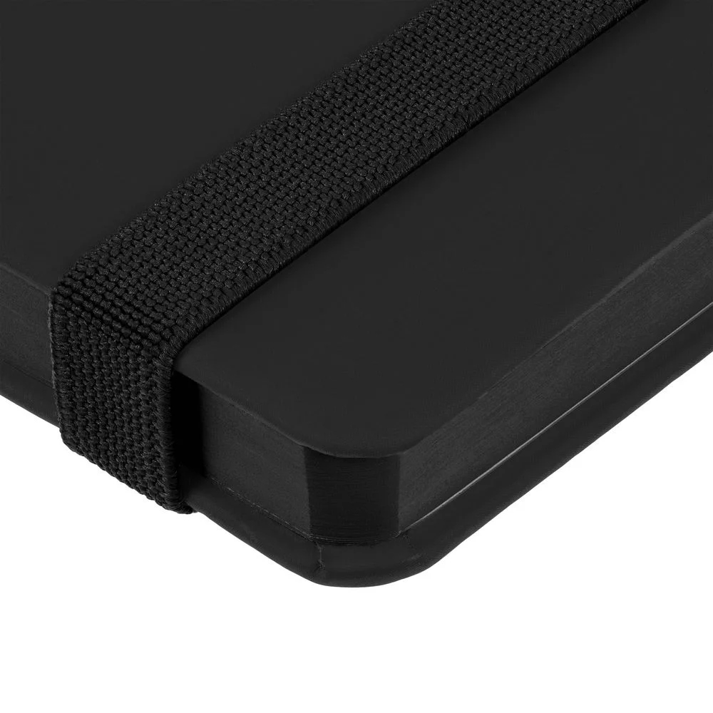 Блокнот Shall, в линейку, черный - фото 6