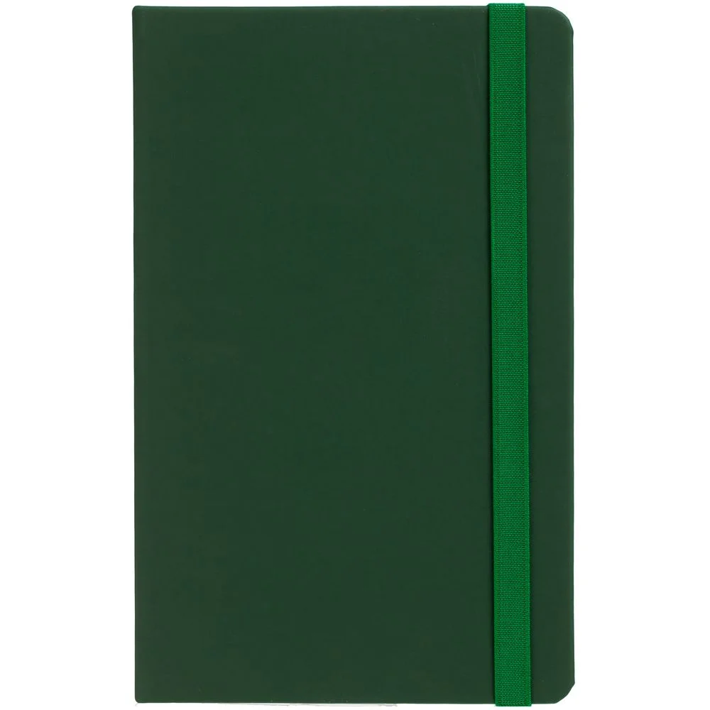 Блокнот Shall, в линейку, зеленый - фото 3