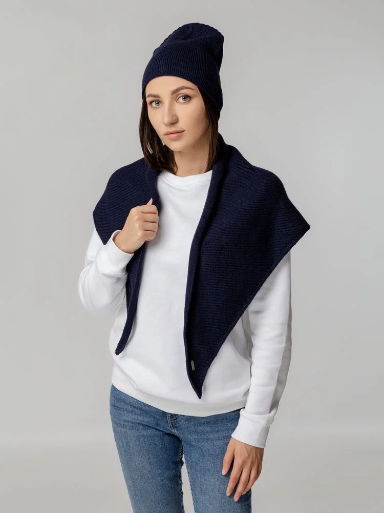 Шапка Dalia, темно-синяя - фото 6