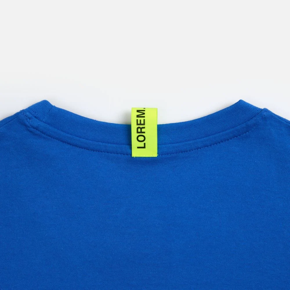 Лейбл тканевый Epsilon, S, желтый неон - фото 5