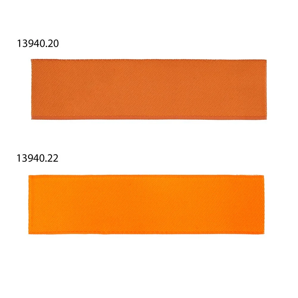 Лейбл тканевый Epsilon S оранжевый неон - фото 4