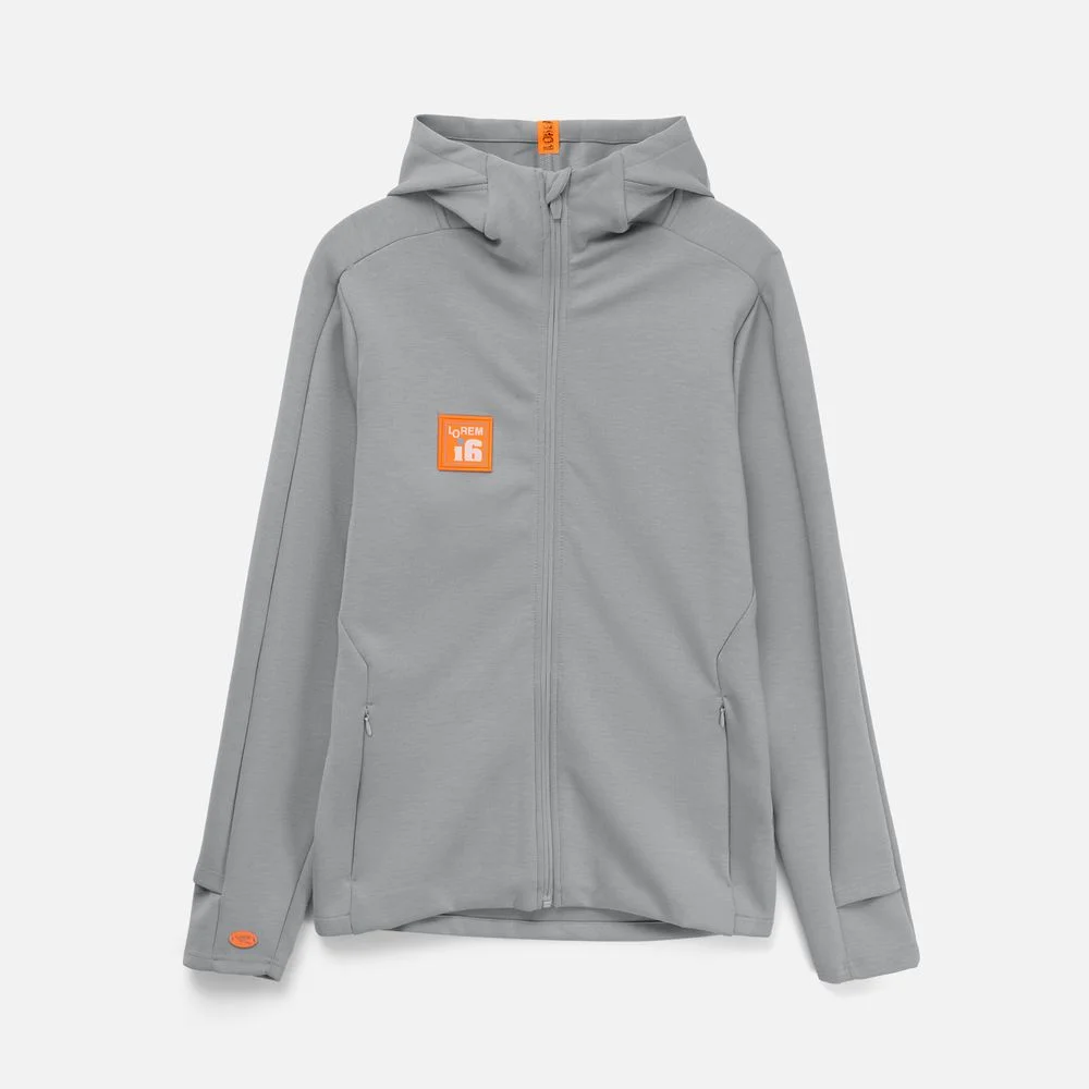 Лейбл тканевый Epsilon S оранжевый неон - фото 5