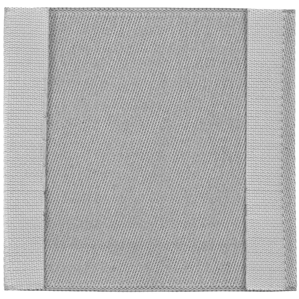 Лейбл тканевый Epsilon, L, серый - фото 2