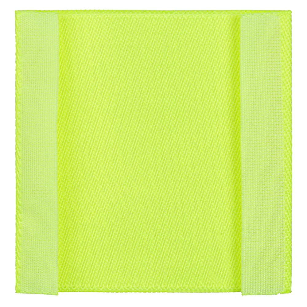Лейбл тканевый Epsilon L желтый неон - фото 2