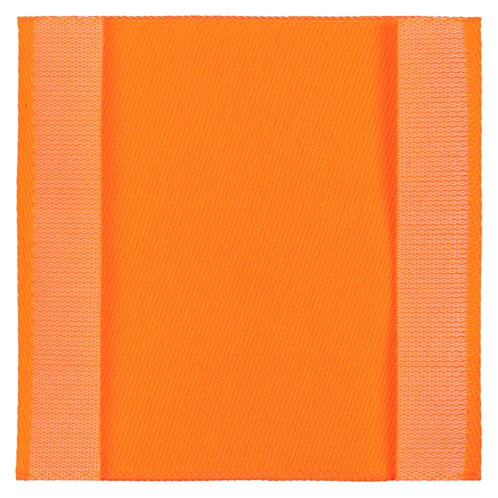 Лейбл тканевый Epsilon L оранжевый неон - фото 2