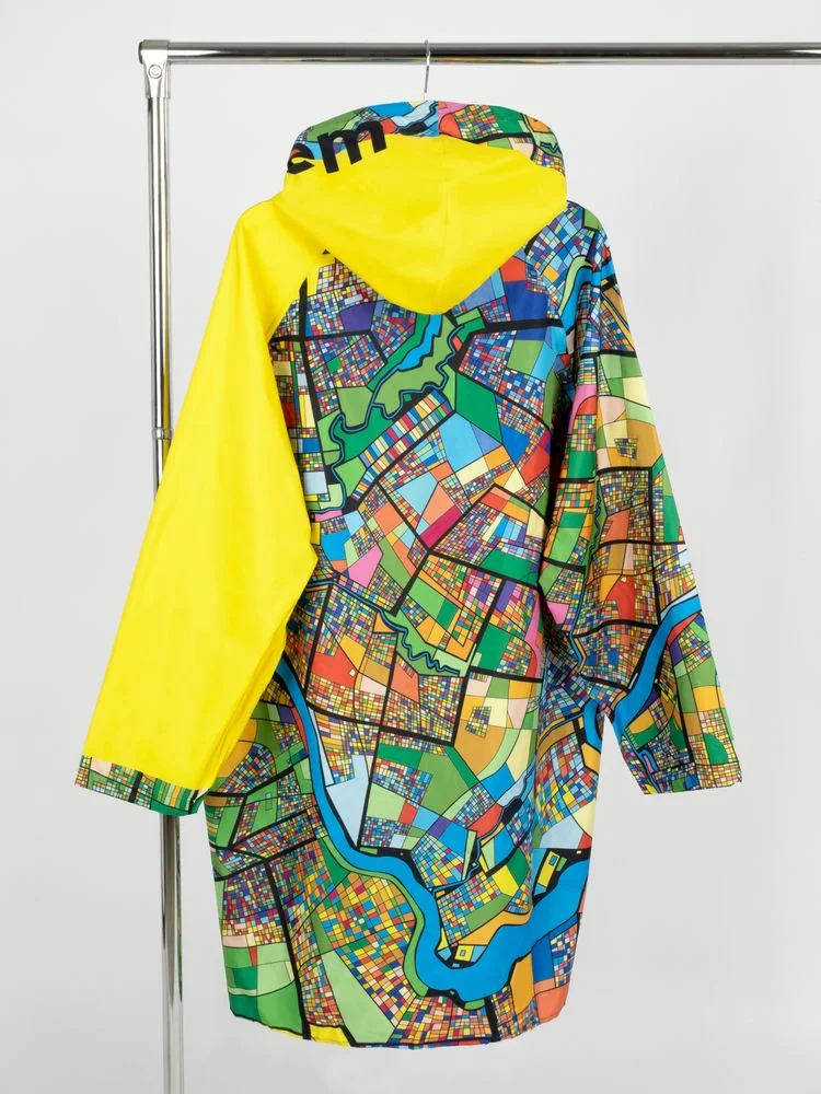 Дождевик классический RainCoat на заказ разноцветный единый размер - фото 2
