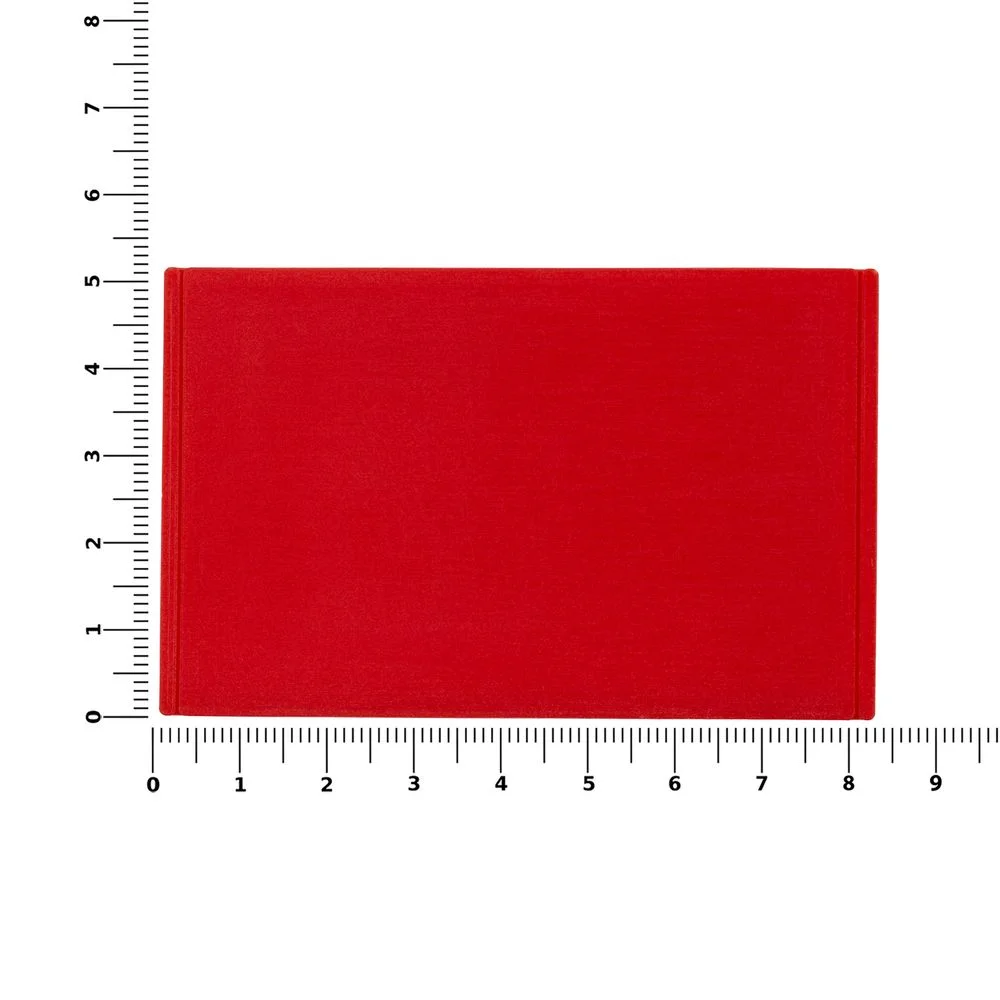 Лейбл из ПВХ Dzeta, ХL, красный - фото 2