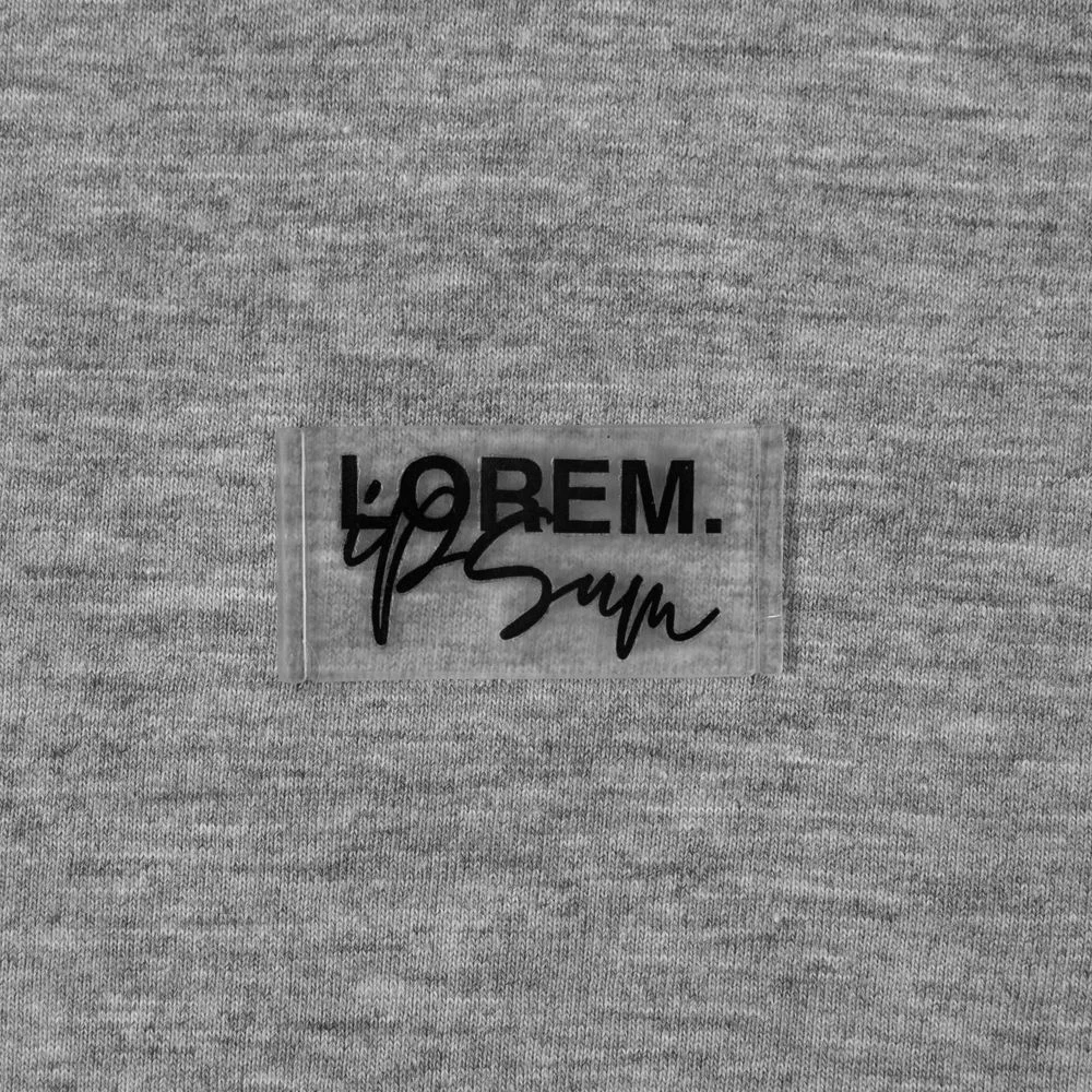 Лейбл из ПВХ Dzeta XS прозрачный - фото 3