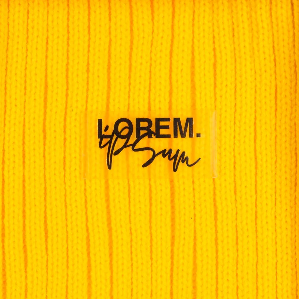 Лейбл из ПВХ Dzeta XS прозрачный - фото 6