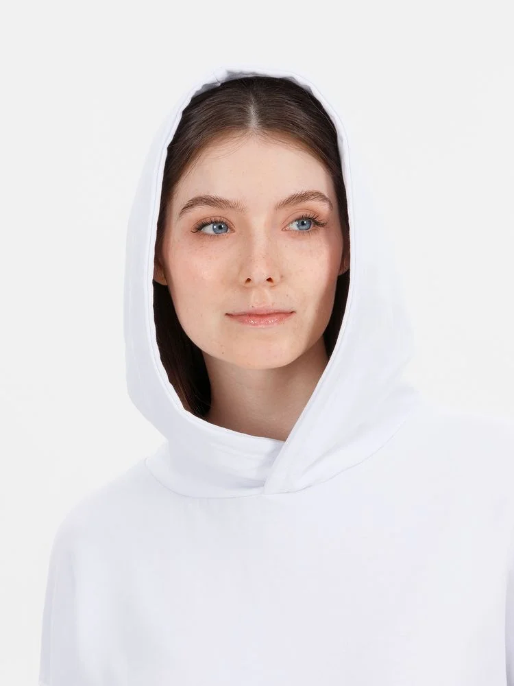 Худи оверсайз унисекс Outshine белое - фото 8