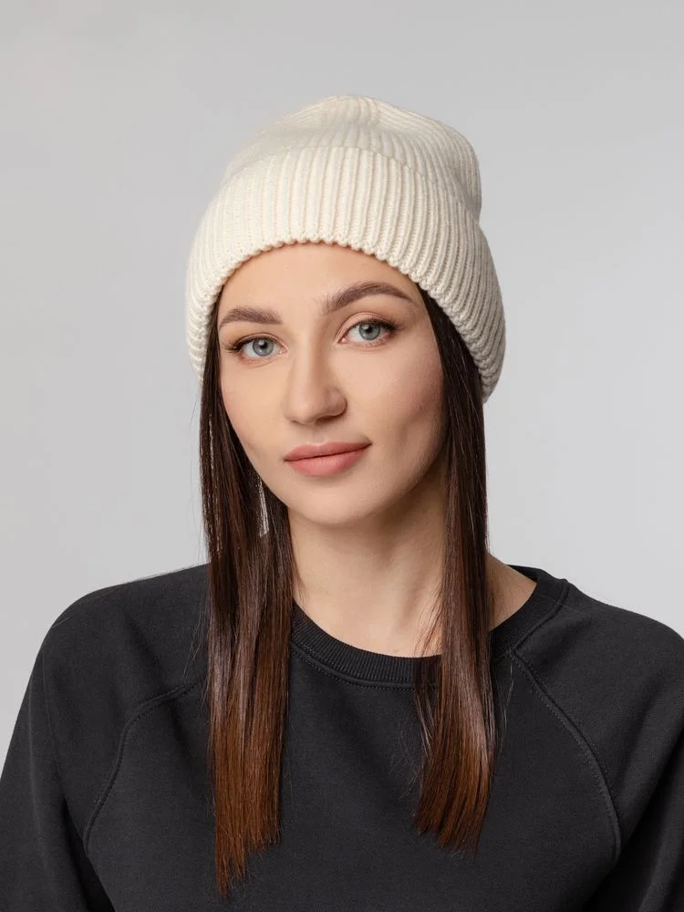 Шапка Tommi, молочно-белая - фото 4