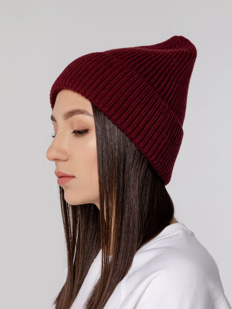 Шапка Tommi, бордовая - фото 5