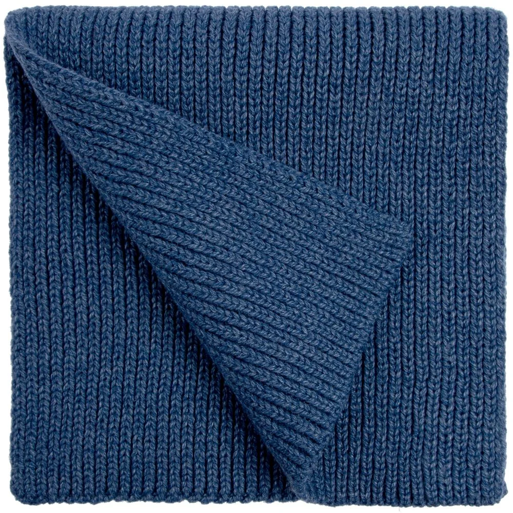 Шарф Tommi, синий меланж - фото 2