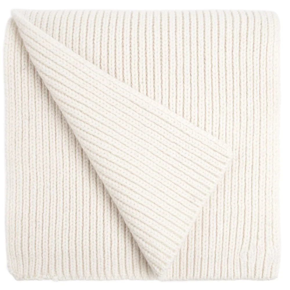 Шарф Tommi молочно-белый ванильный - фото 2