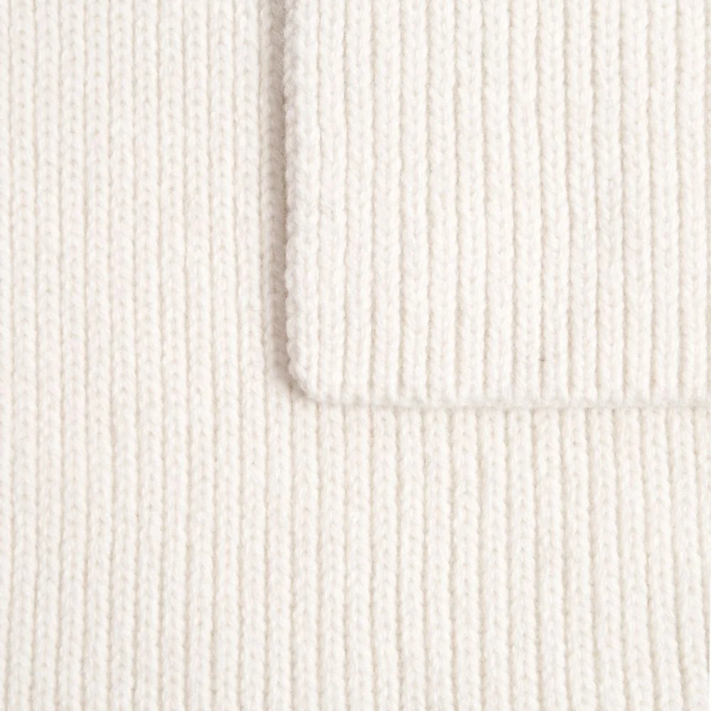 Шарф Tommi молочно-белый ванильный - фото 4