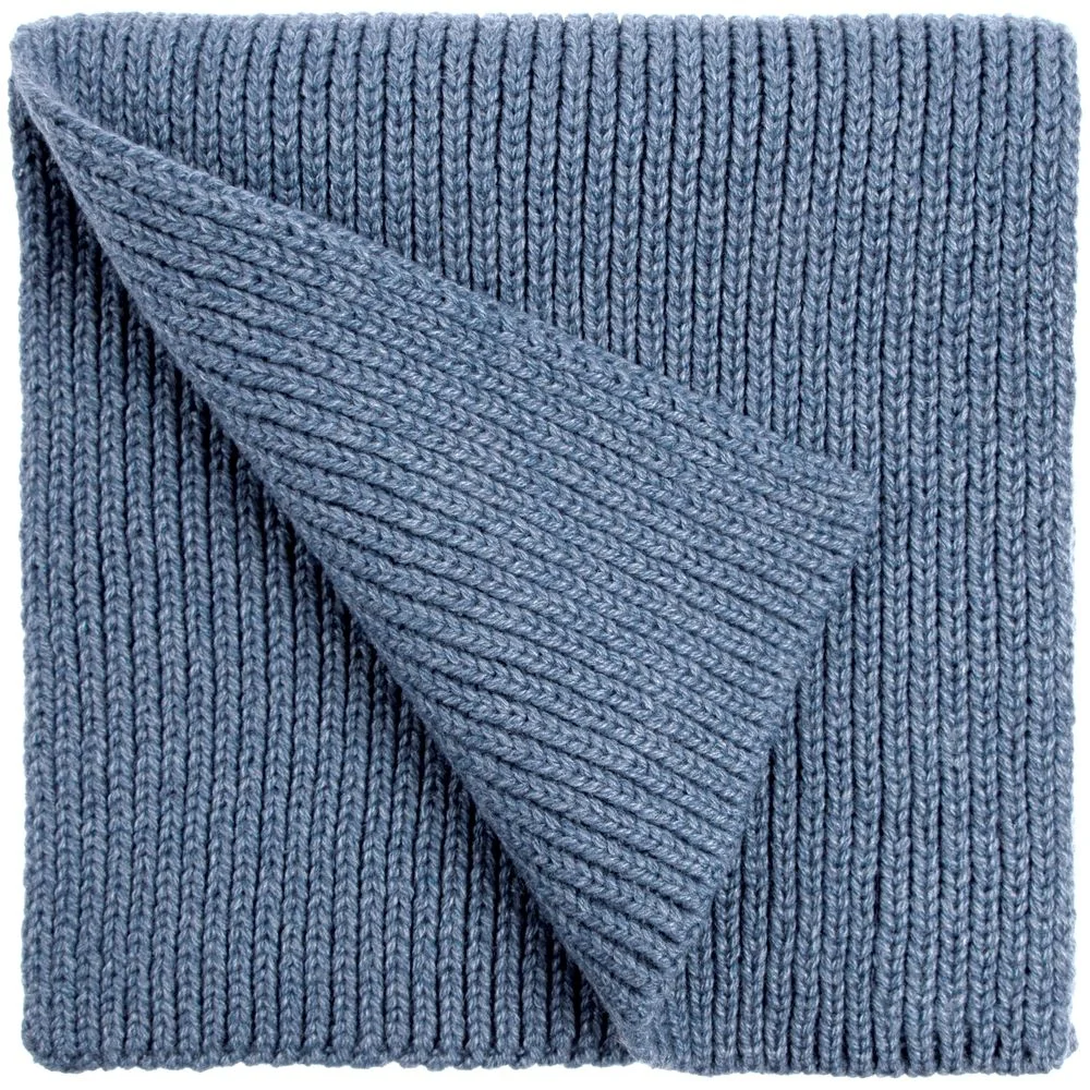 Шарф Tommi голубой меланж - фото 2