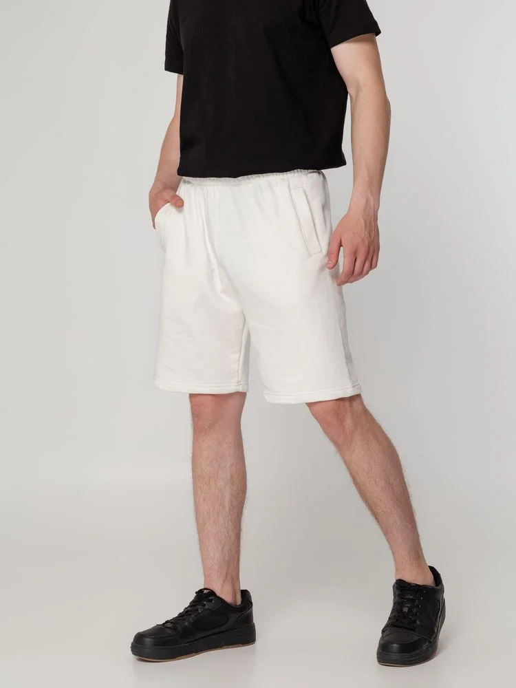 Шорты Terry молочно-белые - фото 6