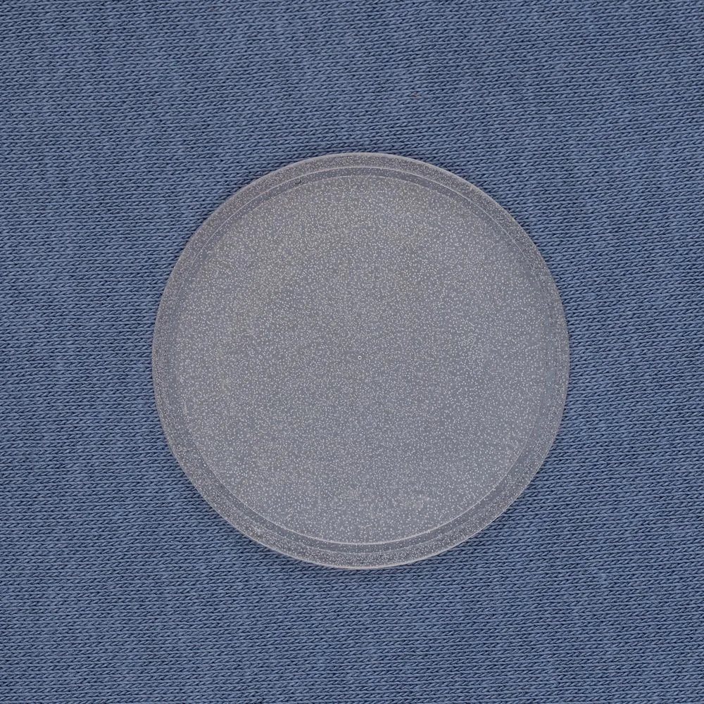 Лейбл из ПВХ Dzeta Round L прозрачный - фото 3