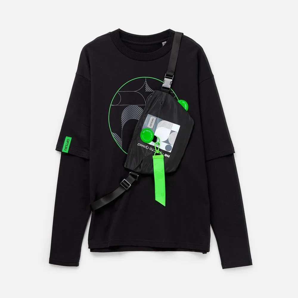 Лейбл из ПВХ Dzeta Round L зеленый неон - фото 4