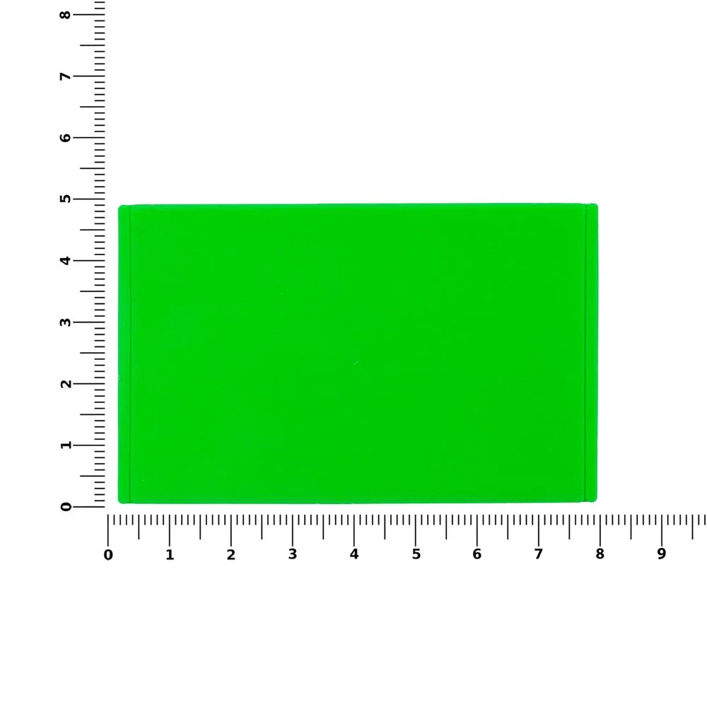 Лейбл из ПВХ Dzeta ХL зеленый неон - фото 2