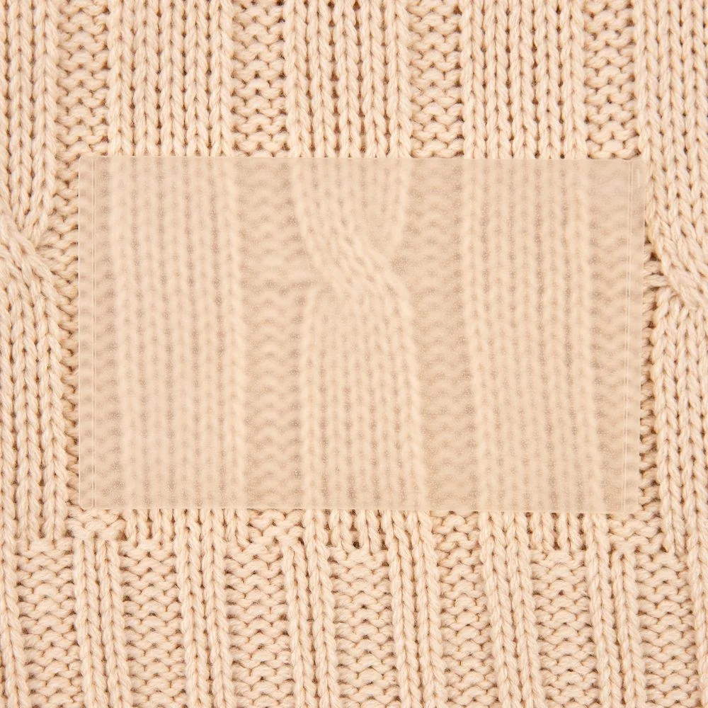 Лейбл из ПВХ Dzeta ХL прозрачный - фото 3