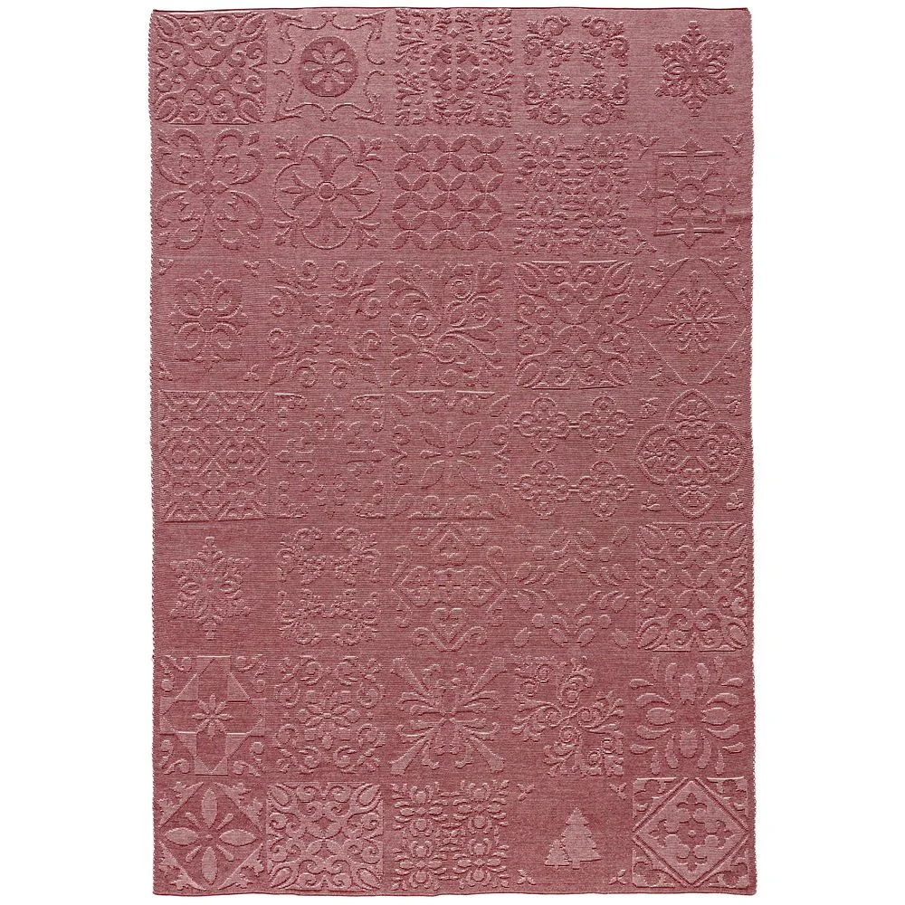 Плед Ornamental бордовый - фото 3