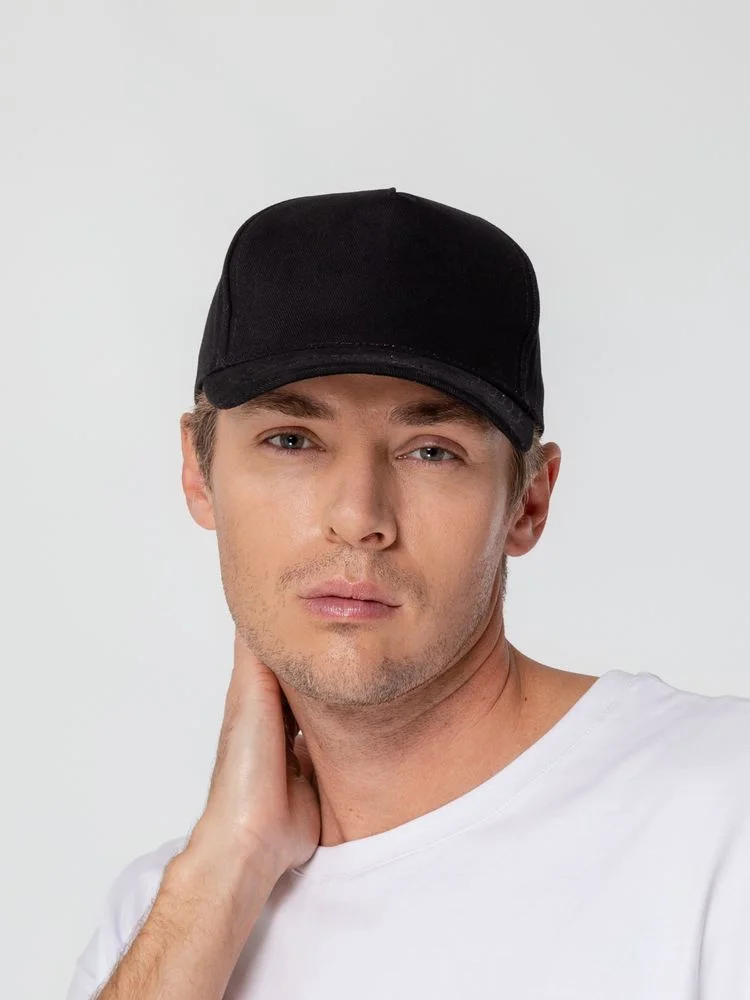 Бейсболка Standard, черная - фото 4